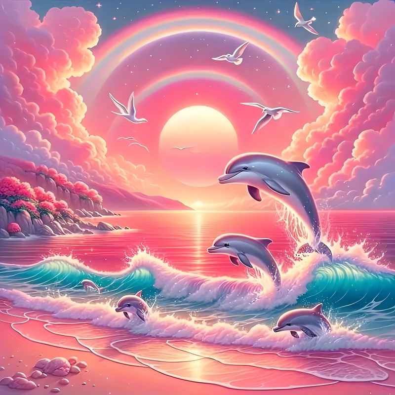 Resin Art Kits - Kit de Pintura com Diamantes, Padrão
