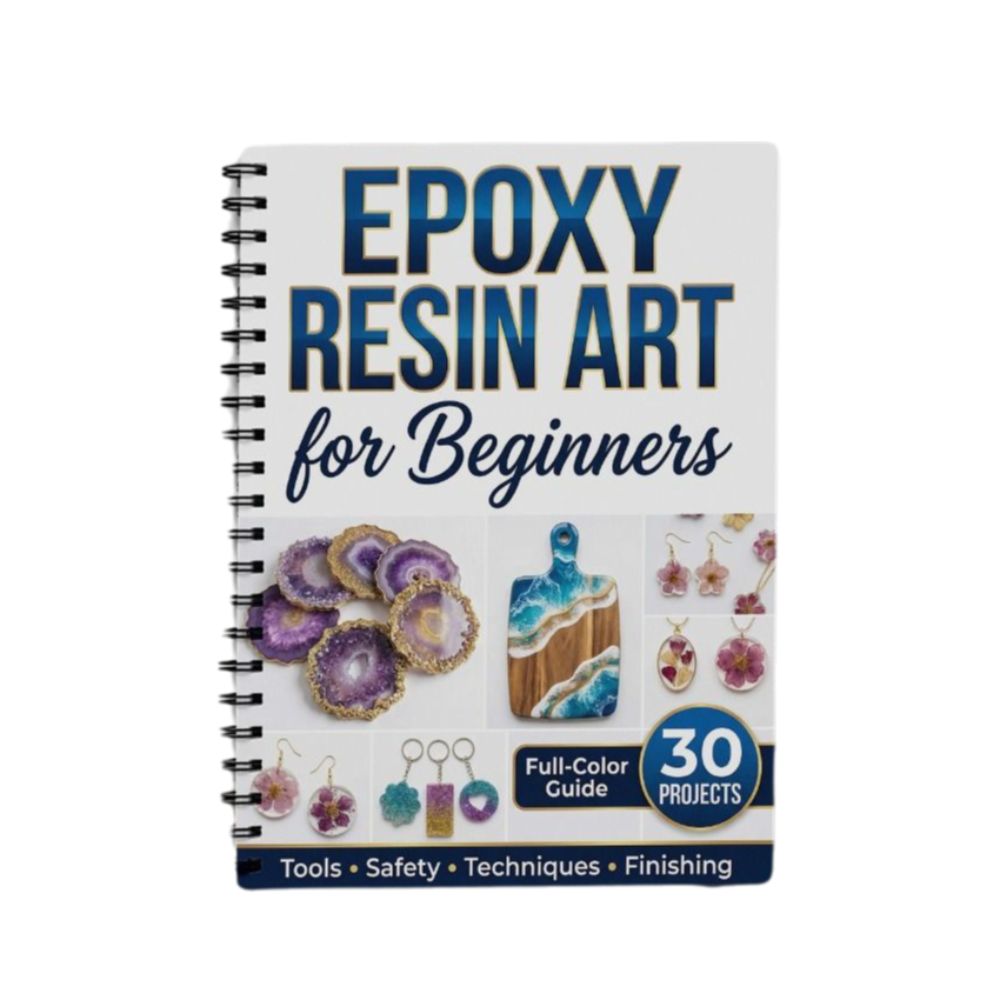 Resin Art Guide Book - Manual de Arte em Resina Epóxi