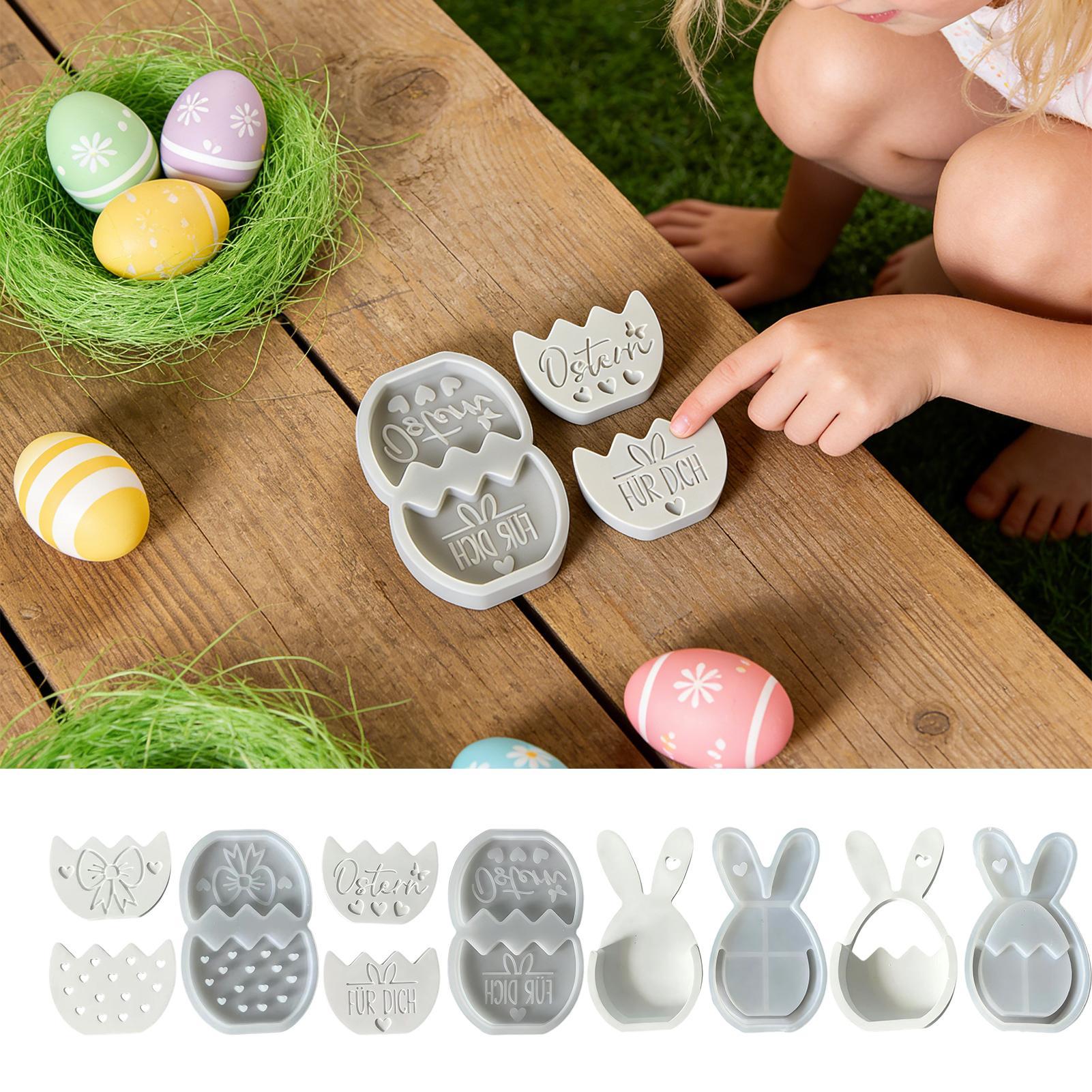 Resin Art Easy - Moldes de silicone para ovos de
