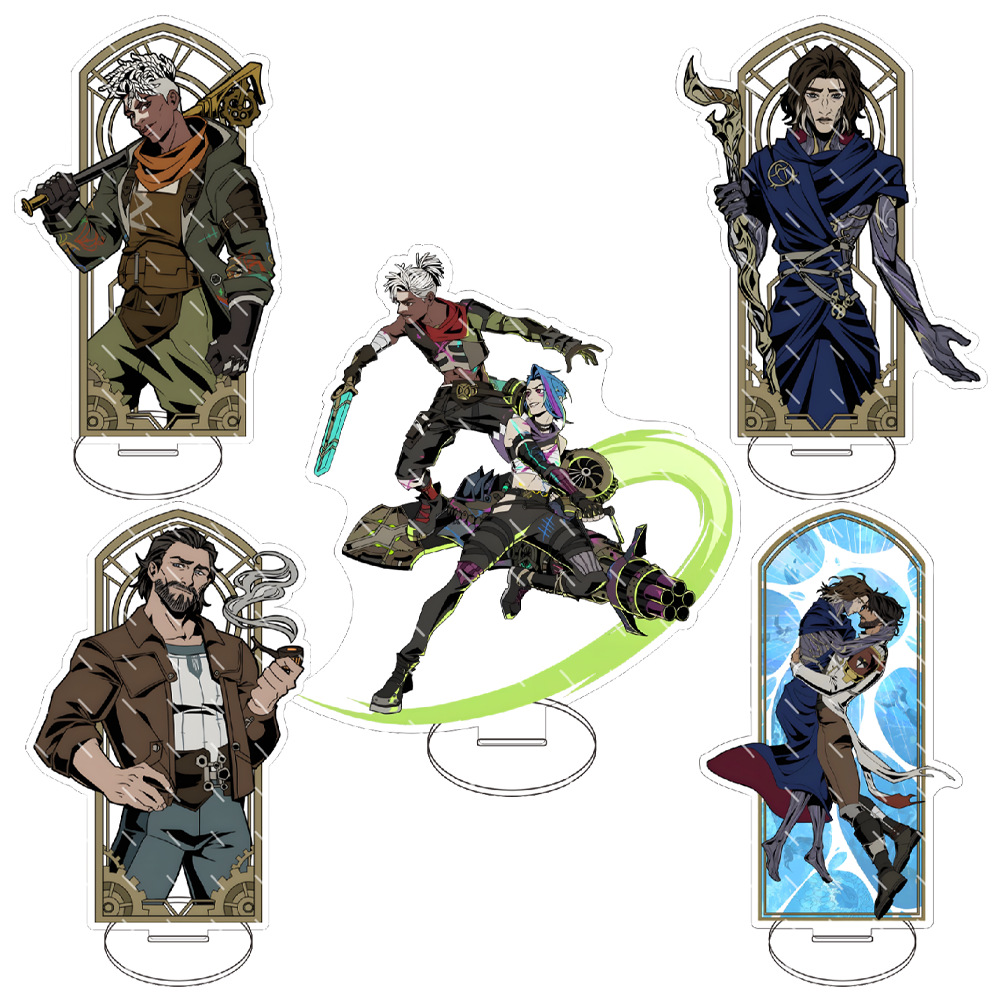 Resin Art Things - Arcane: League of Legends - Placa