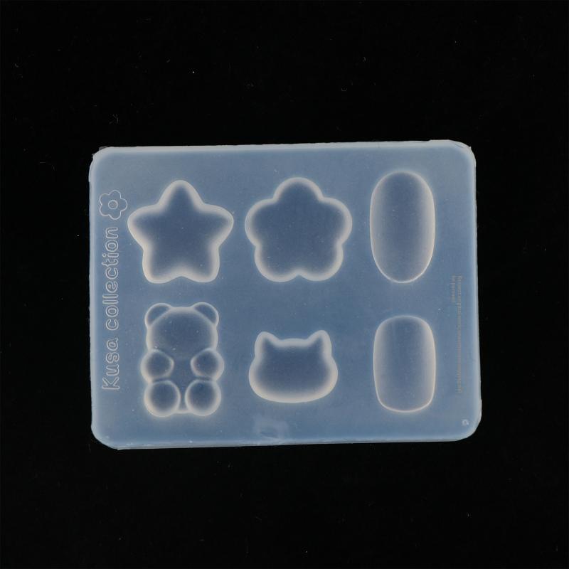Resin Art Easy - Molde de Silicone 3D para Nail