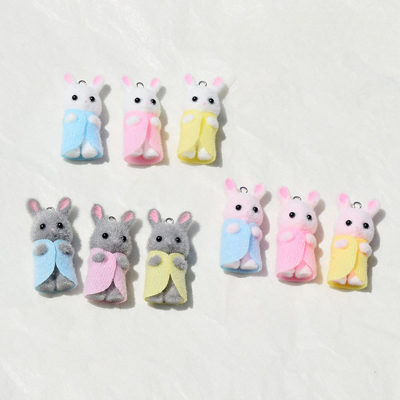 Resin Art Accessories - 3 pçs 3d reunindo resina coelho
