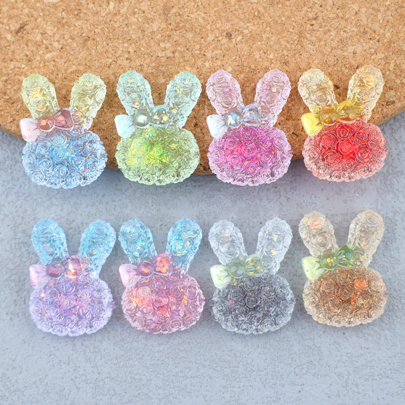 Resin Art Things - 5 Peças de Cabochões de Resina