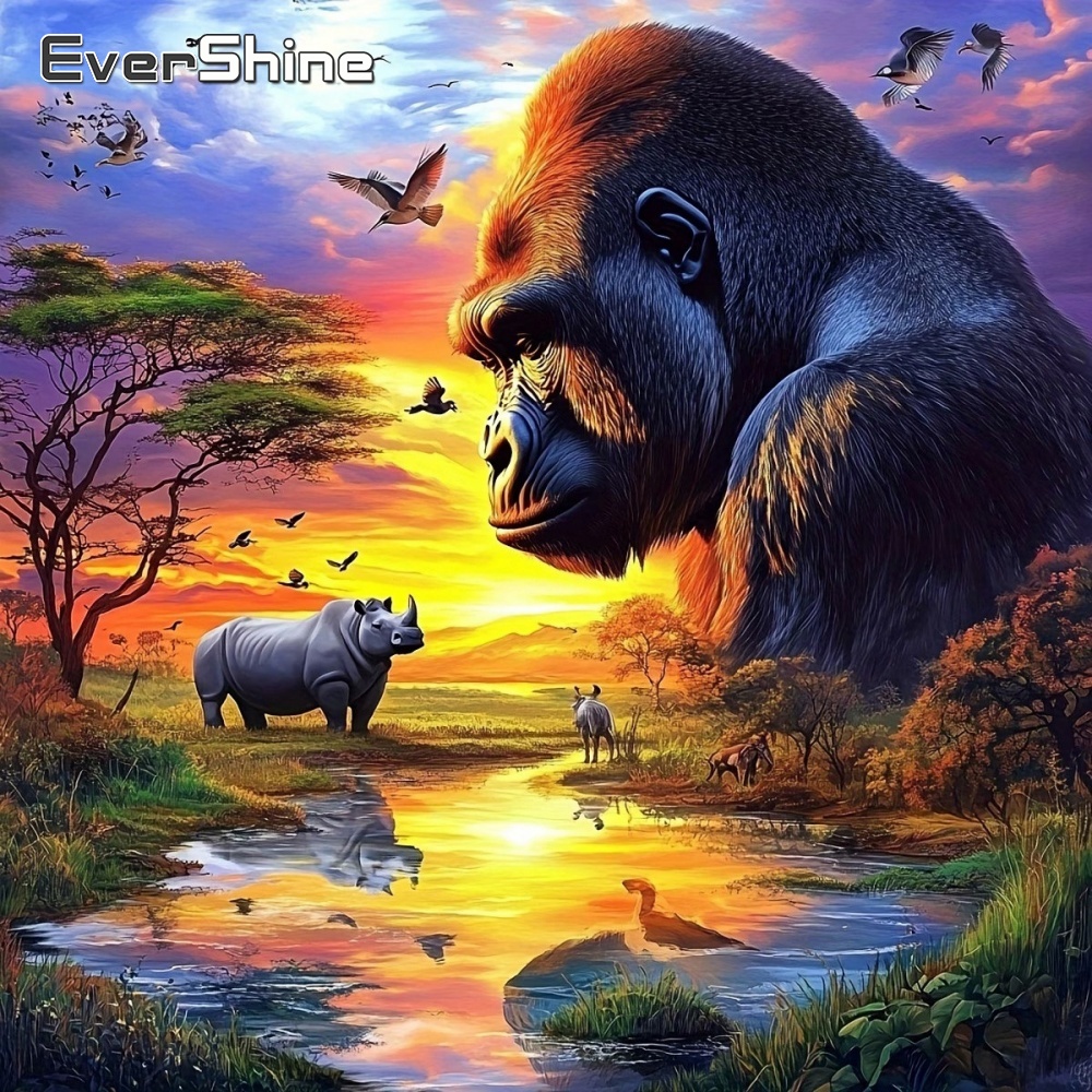 Resin Art For Beginner - Mosaico de Diamante Evershine: Pintura de