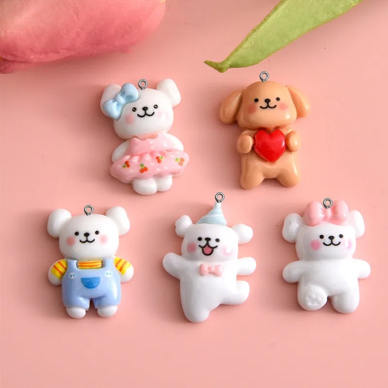 Resin Art Accessories - 10 Peças de Pingentes de Resina