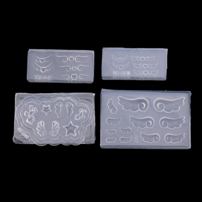 Resin Art Earrings Material - Diy decorações arte do prego suprimentos