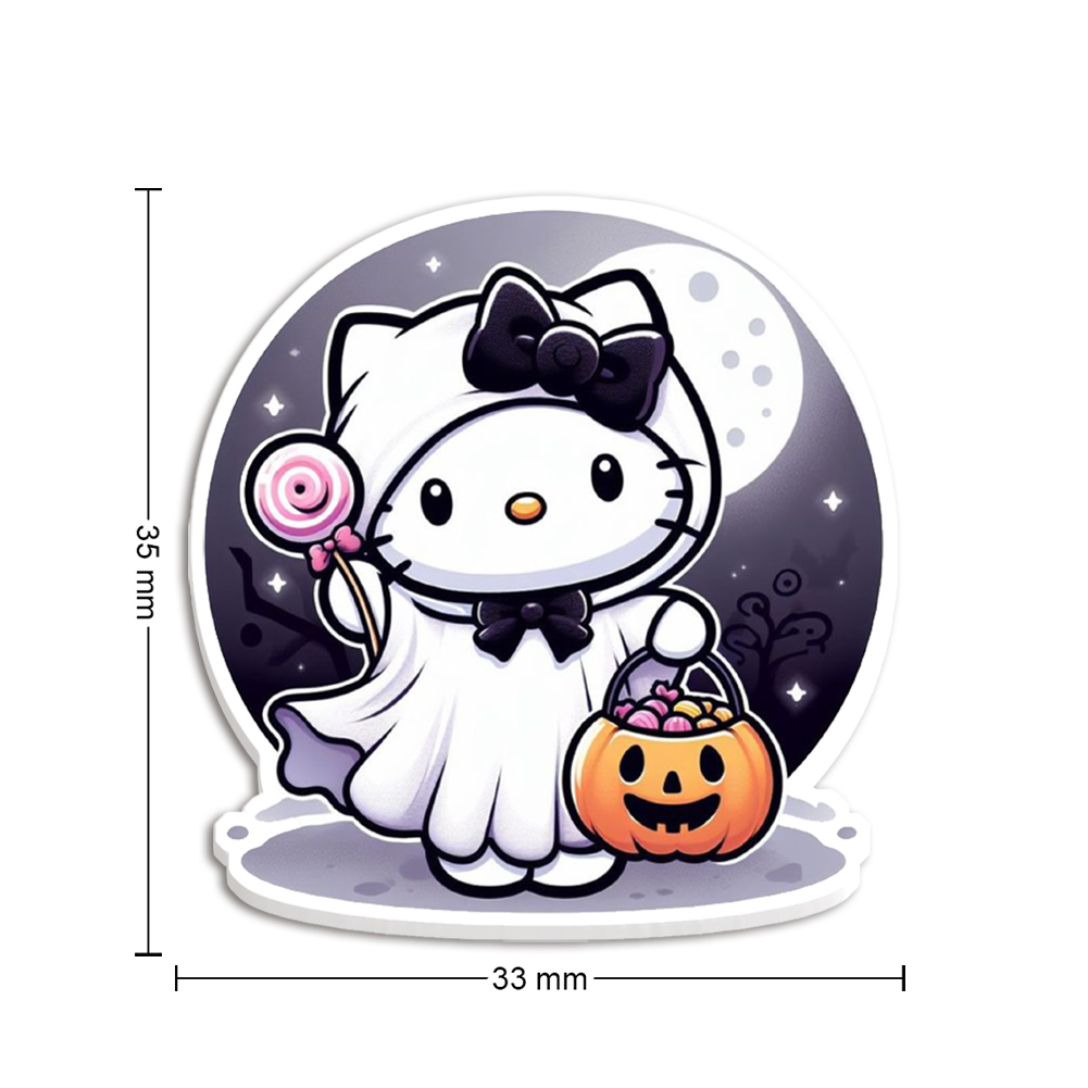 Resin Art Glitter - 10 peças/lote Sanr Halloween Hello Cat
