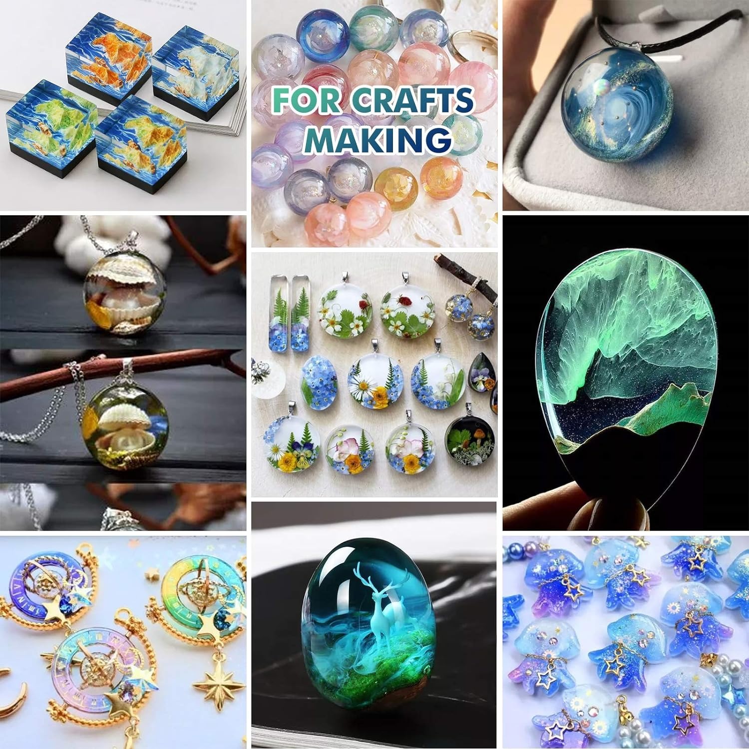 Atualizado Crystal Clear Resin - Resin Art Stone avaliação e preço