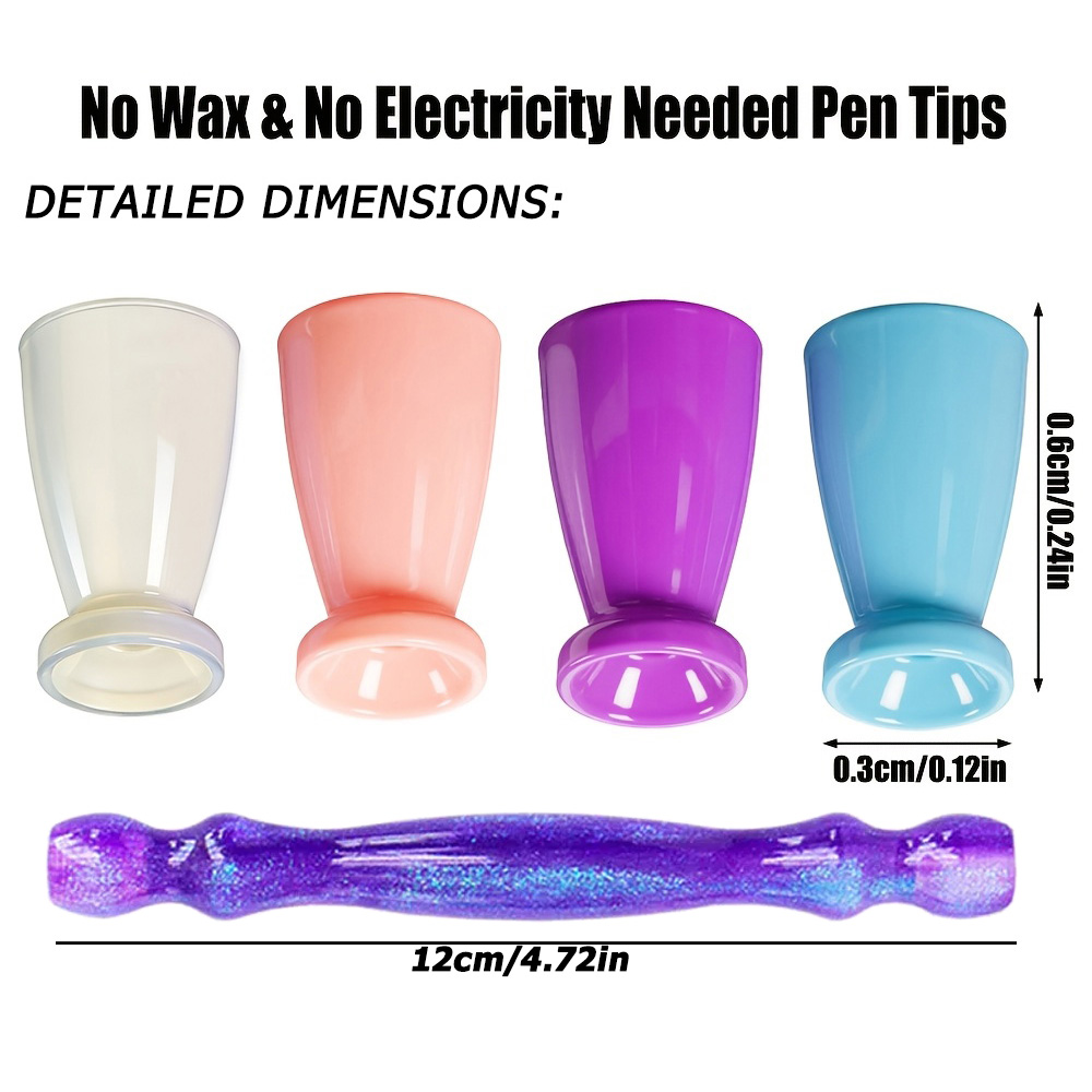 10 Peças Pontas de Silicone pa - Resin Art Accessories avaliação e preço