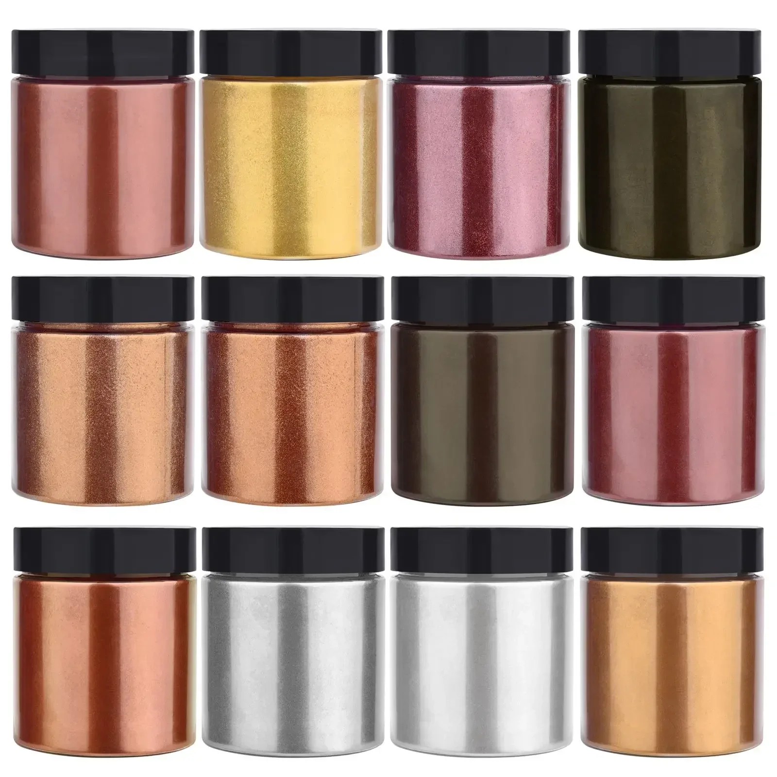 50g/garrafa metálica glitter e - Pearl Powder Resin avaliação e preço