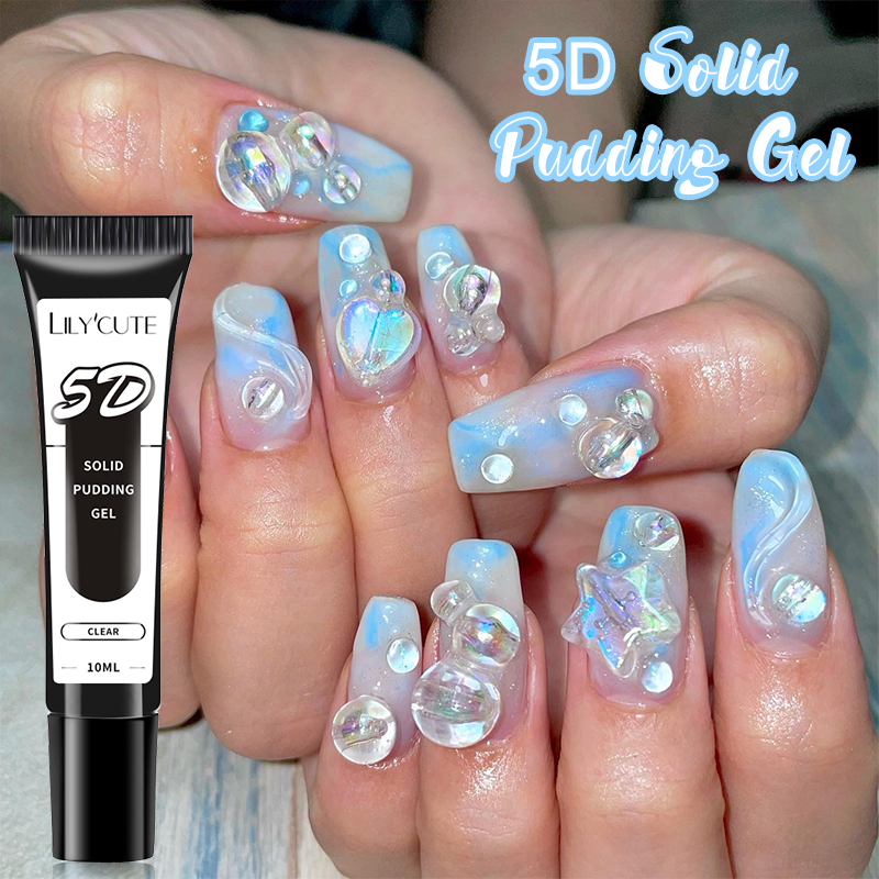 Lilycute 10ml 5d sólido pudim  - Resin Art Youtube avaliação e preço