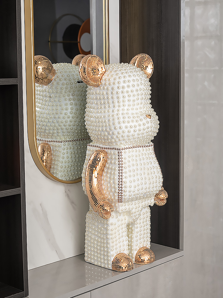 Urso dos desenhos animados orn - Resin Art In Floor avaliação e preço