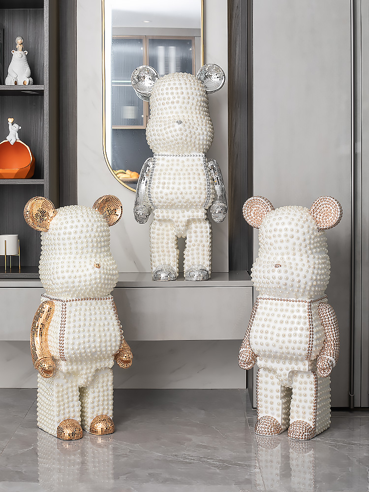 Urso dos desenhos animados orn - Resin Art In Floor avaliação e preço