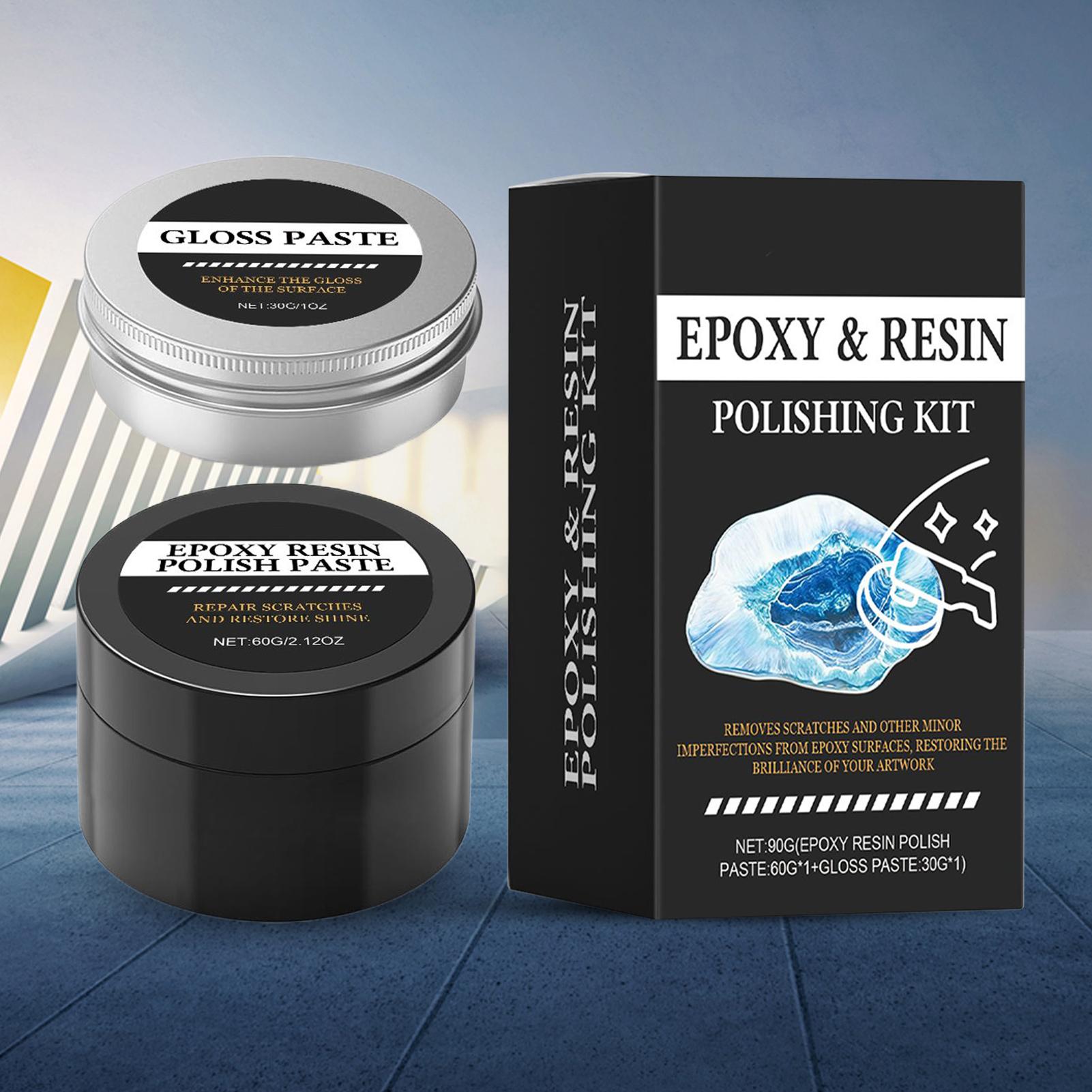 Resina epóxi pasta de poliment - Resin Art Kits avaliação e preço