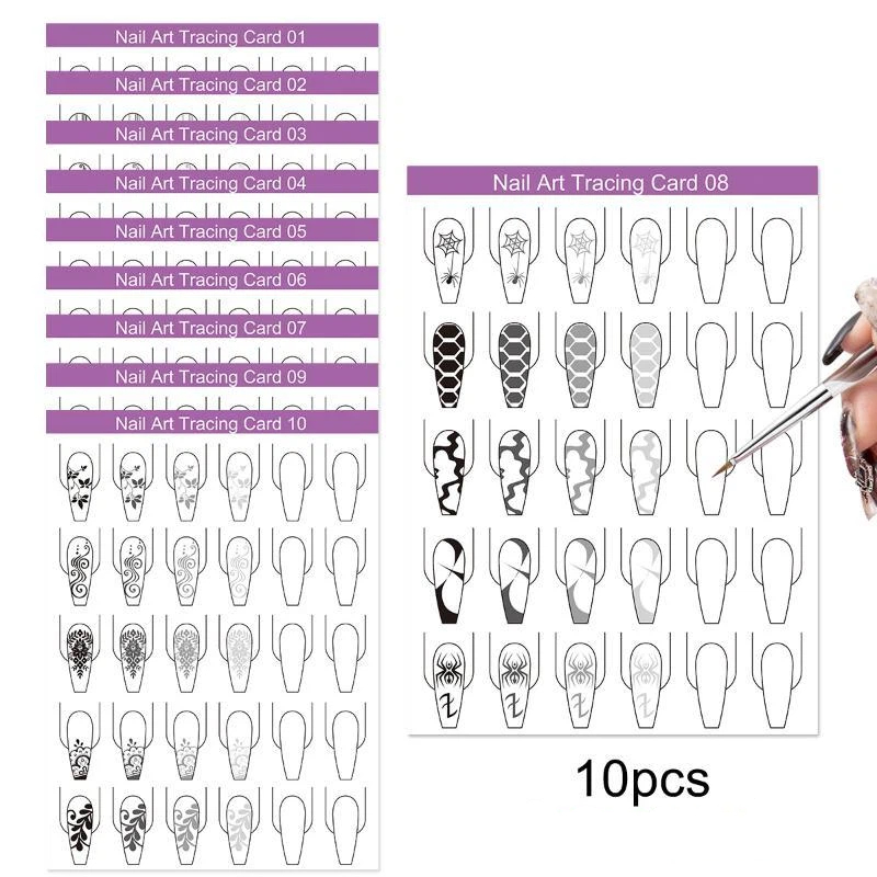 10 Peças de Papel para Prática - Resin Art Guide Book avaliação e preço