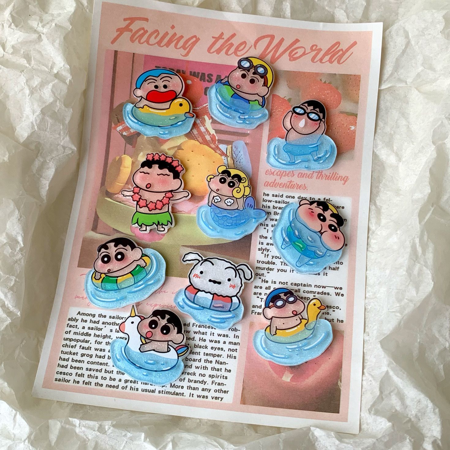 Adesivos decorativos 3D DIY de - Resin Art Accessories avaliação e preço