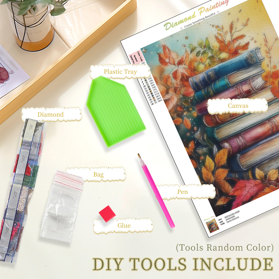 Kits de Pintura Diamante Sem M - Resin Art For Beginner avaliação e preço