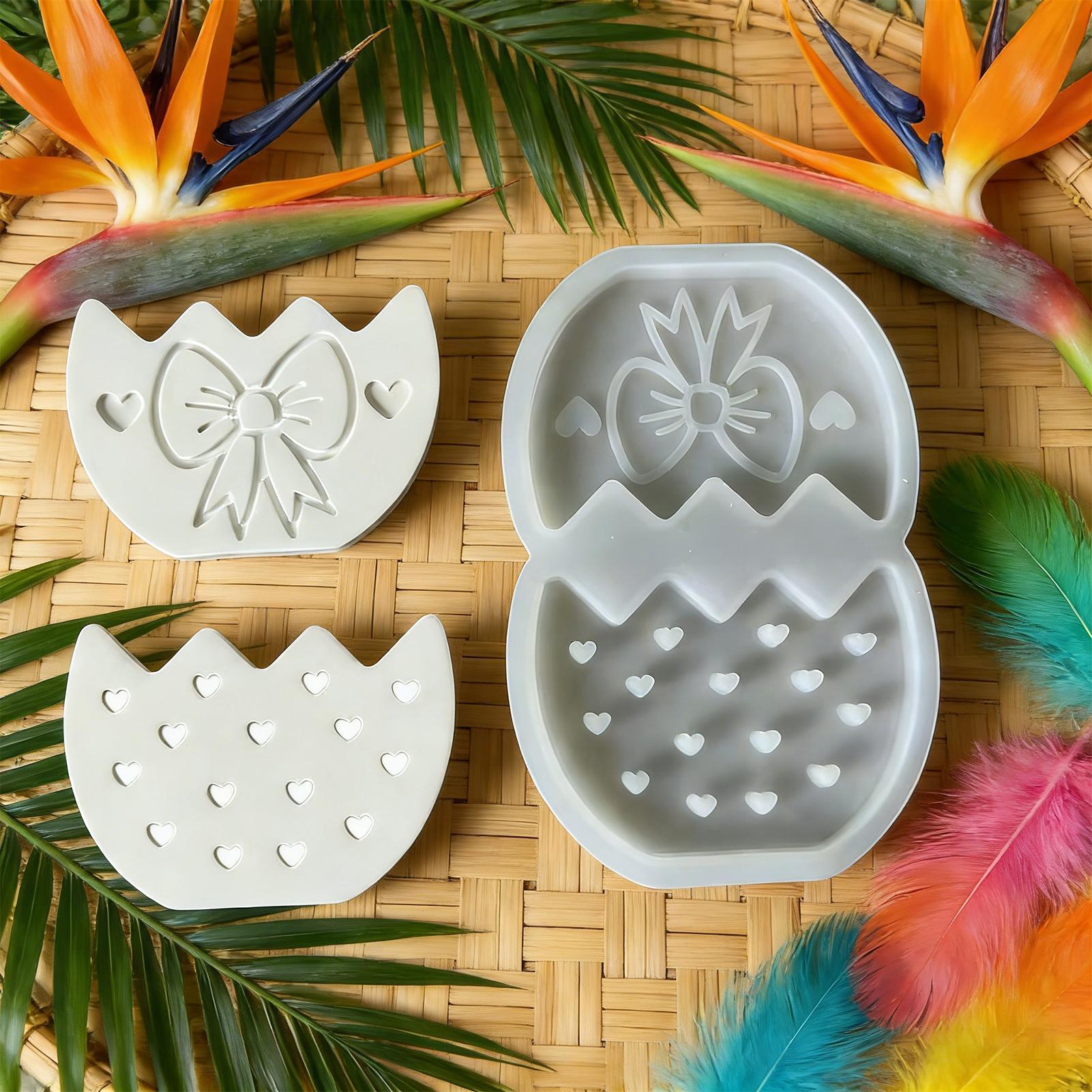 Moldes de silicone para ovos d - Resin Art Easy avaliação e preço