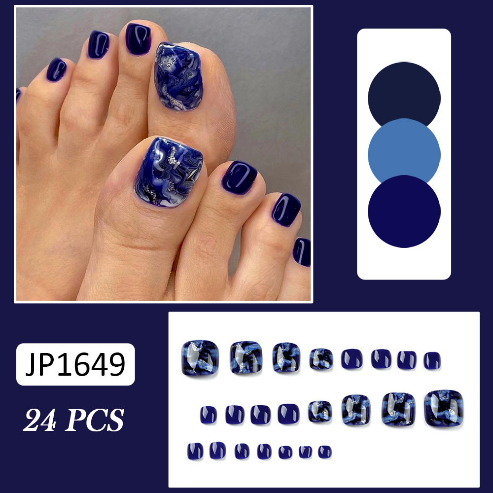 24 pçs brilhante azul unhas fa - Resin Art Glitter avaliação e preço