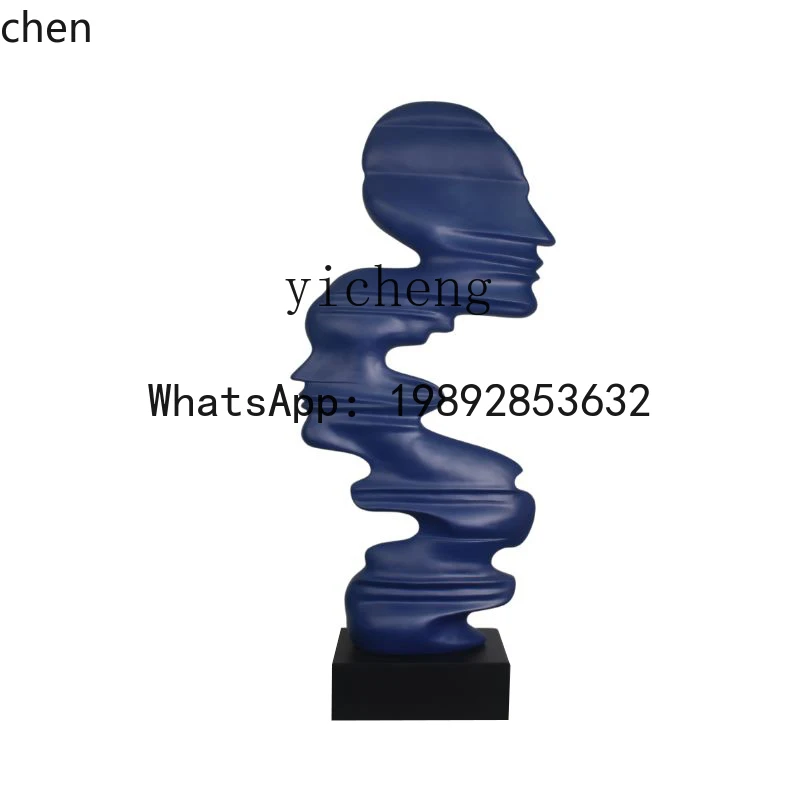 H29- Escultura Abstrata Modern - Resin Art In Floor avaliação e preço
