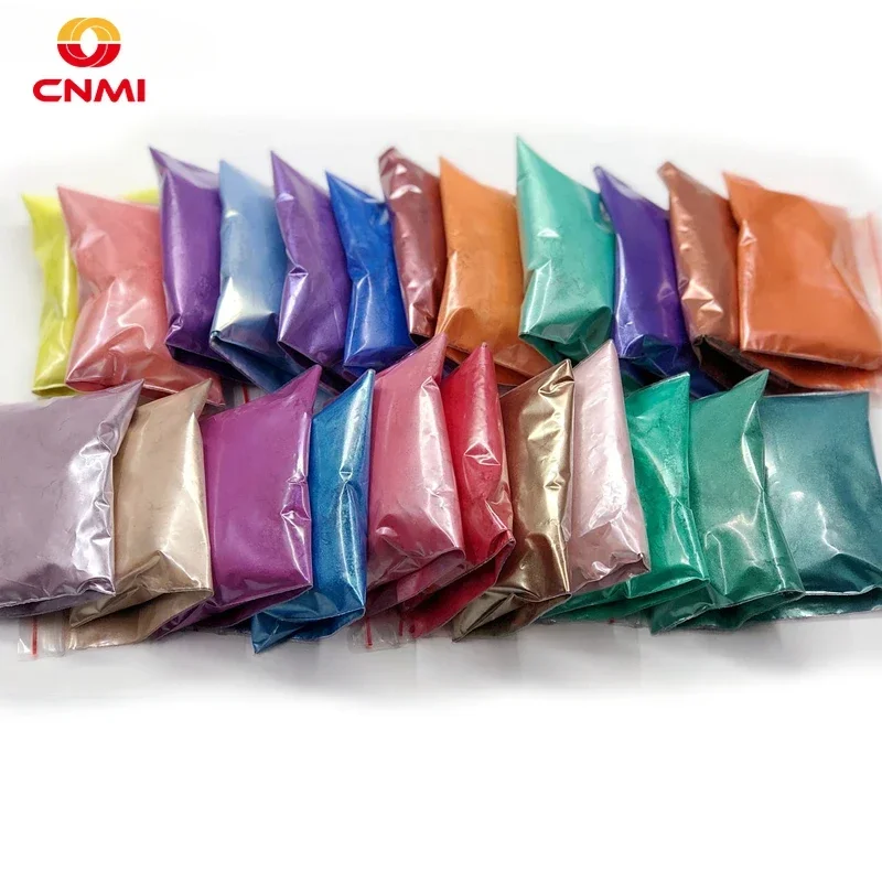 50g pigmento de mica pérola em - Pearl Powder Resin avaliação e preço