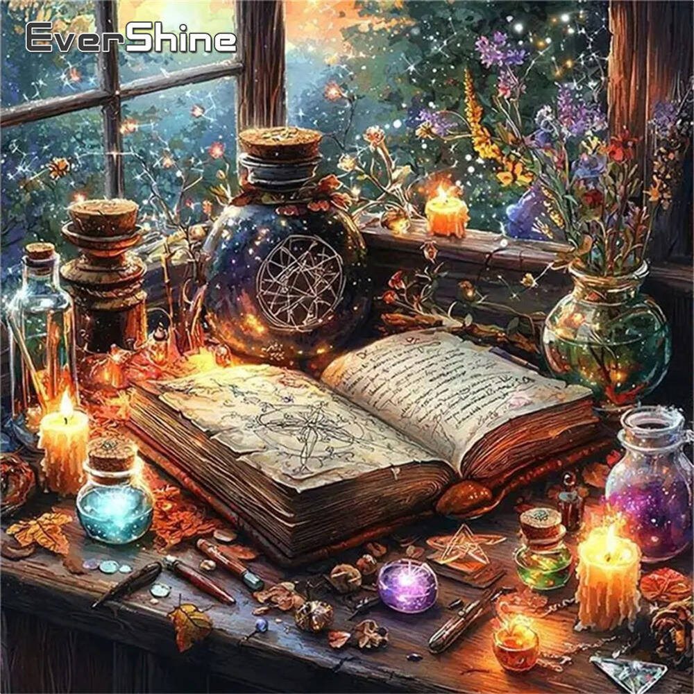 Evershine pintura diamante cão - Resin Art Guide Book avaliação e preço