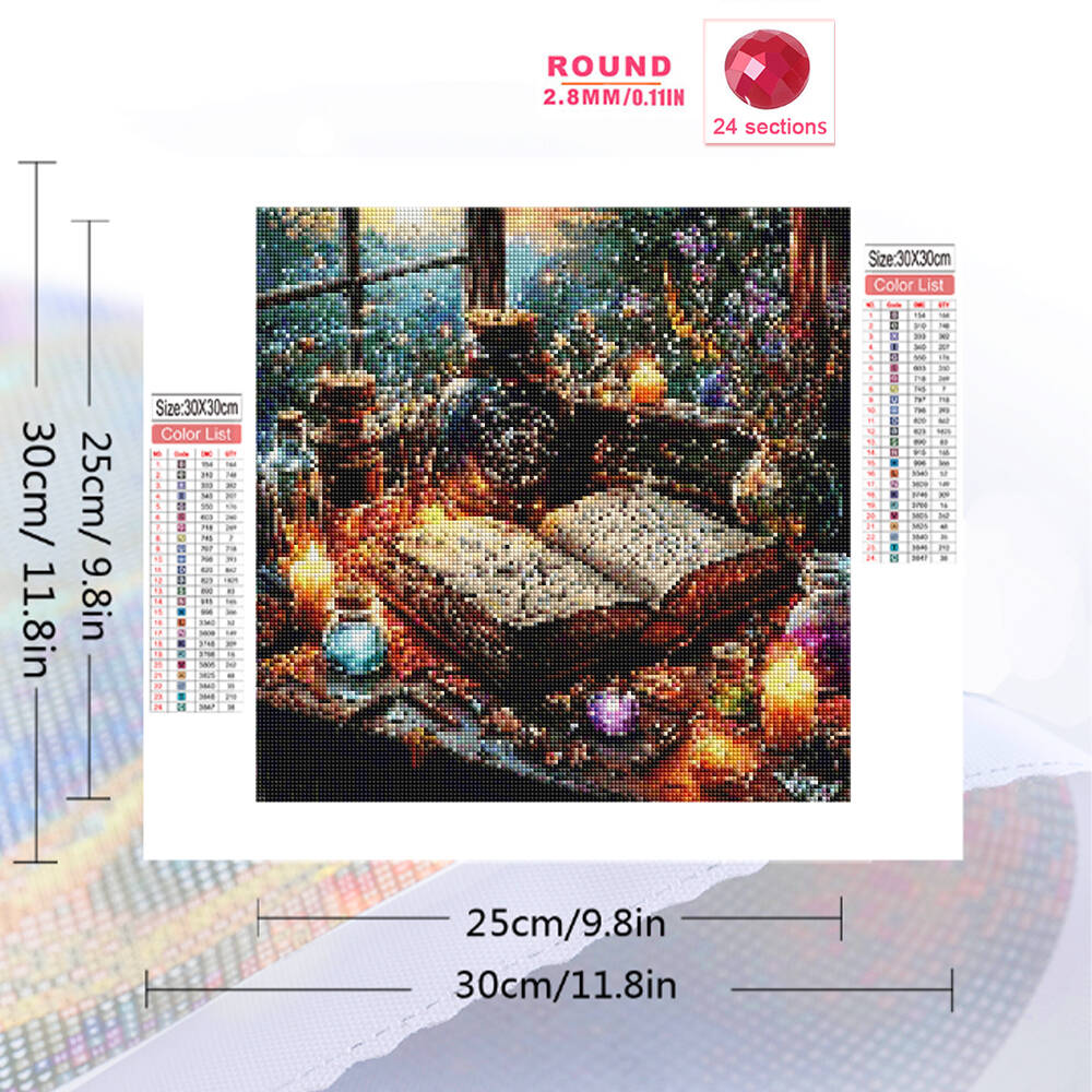 Evershine pintura diamante cão - Resin Art Guide Book avaliação e preço