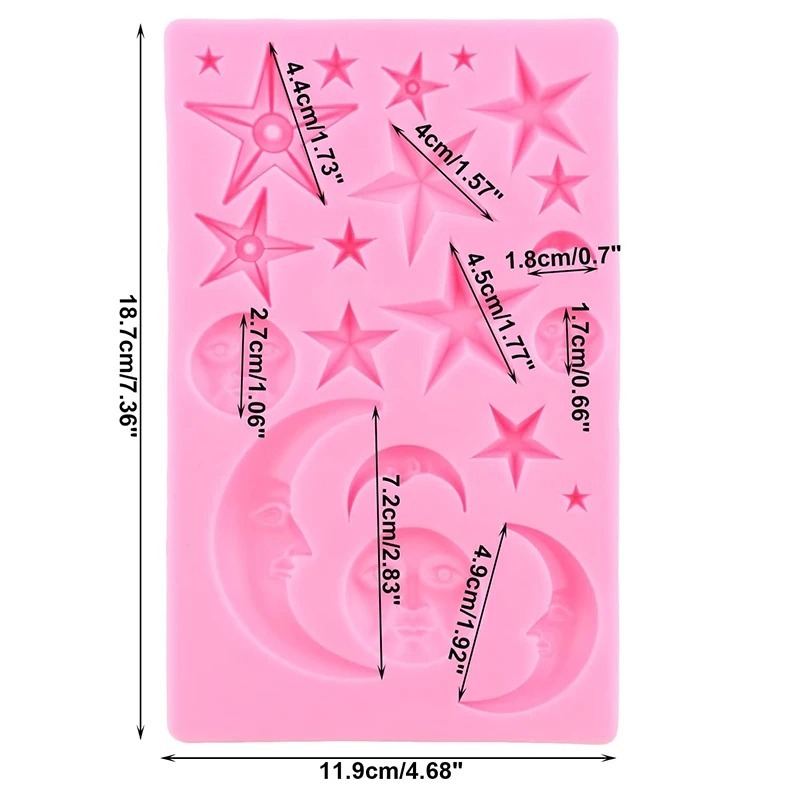 Moldes de argila polimérica co - Resin Art Things avaliação e preço