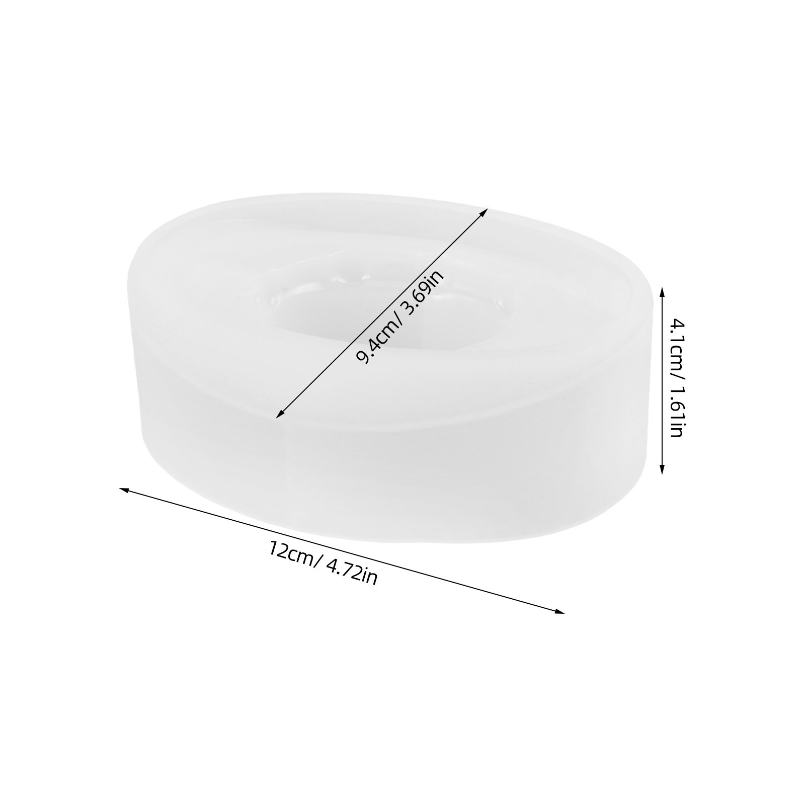 Molde de Silicone Realista de  - Resin Art Tray avaliação e preço