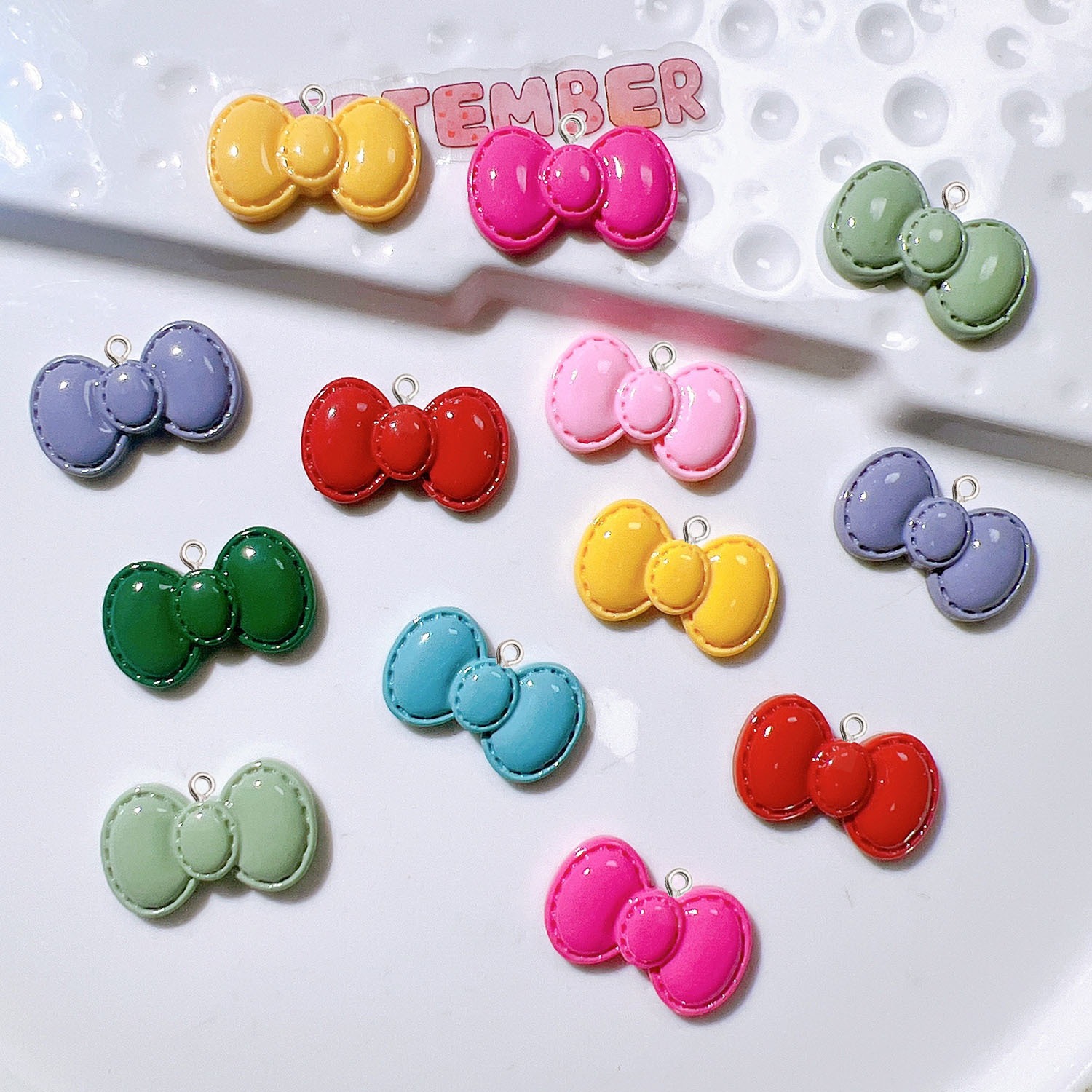 10 pçs bonito dos desenhos ani - Resin Art Earrings Material avaliação e preço