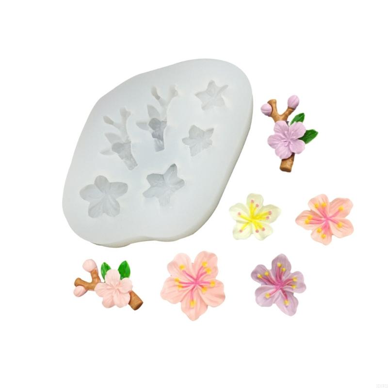 H8wb 6 cavidades flor moldes s - Resin Art Easy avaliação e preço