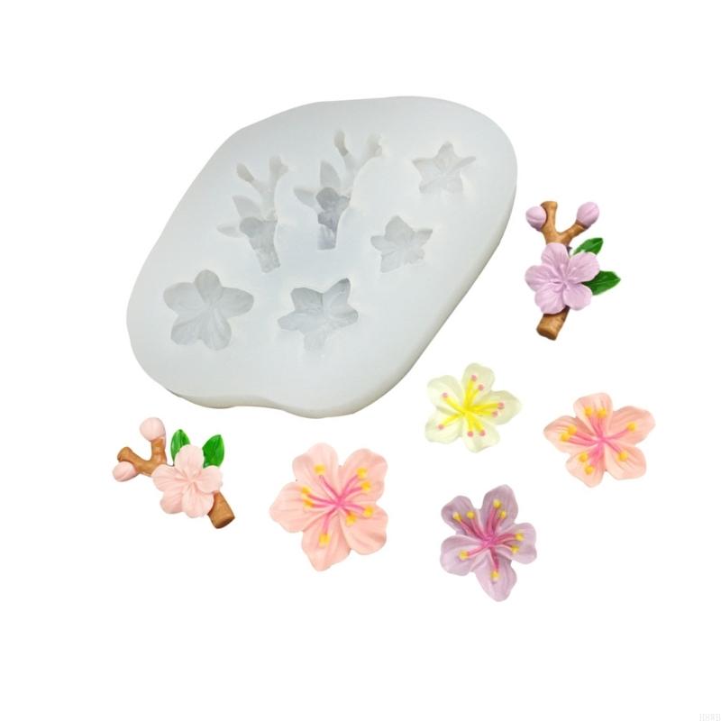 H8wb 6 cavidades flor moldes s - Resin Art Easy avaliação e preço