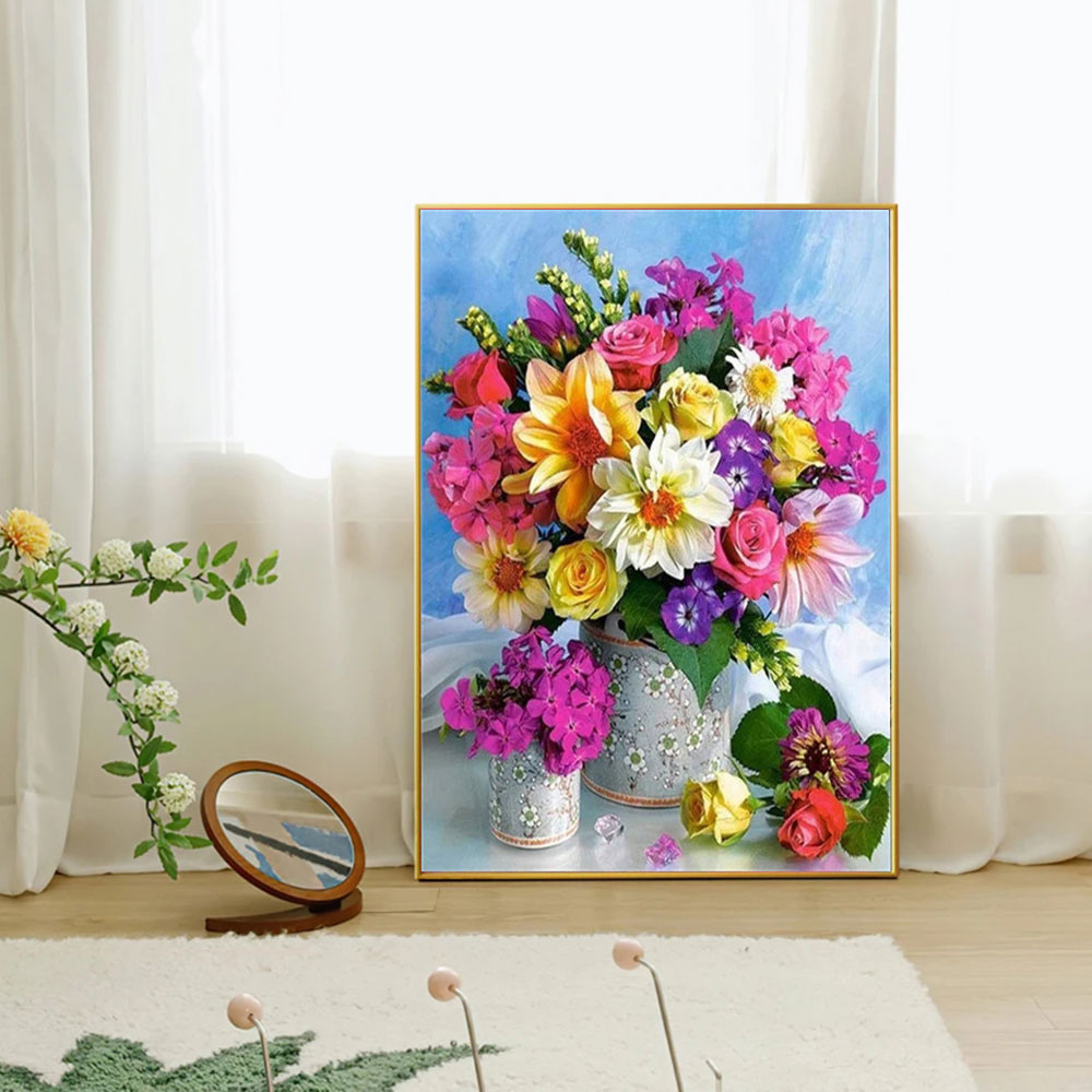 Mosaico de Diamantes Completo: - Resin Art Flower avaliação e preço