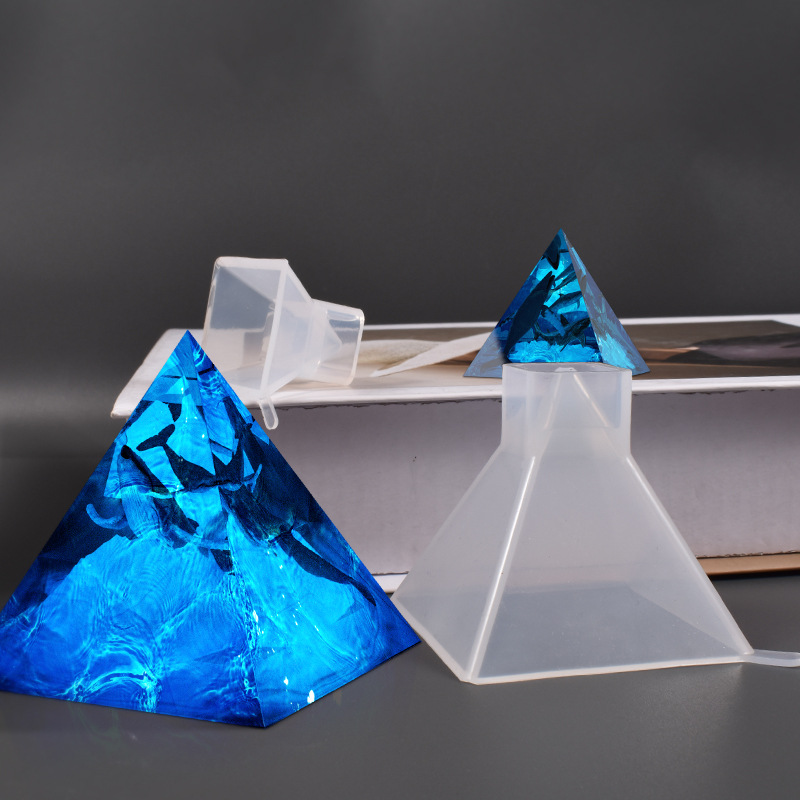 1 pçs pirâmide moldes de silic - Resin Art Things avaliação e preço