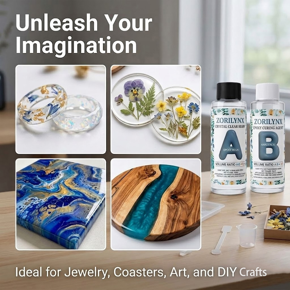 Kit de Resina Epóxi Cristalina - Resin Art Easy avaliação e preço