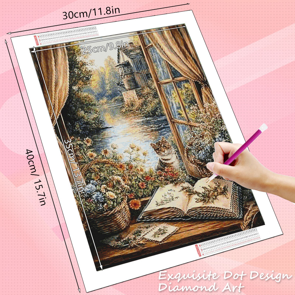 Pintura Diamante HUACAN: Paisa - Resin Art Guide Book avaliação e preço