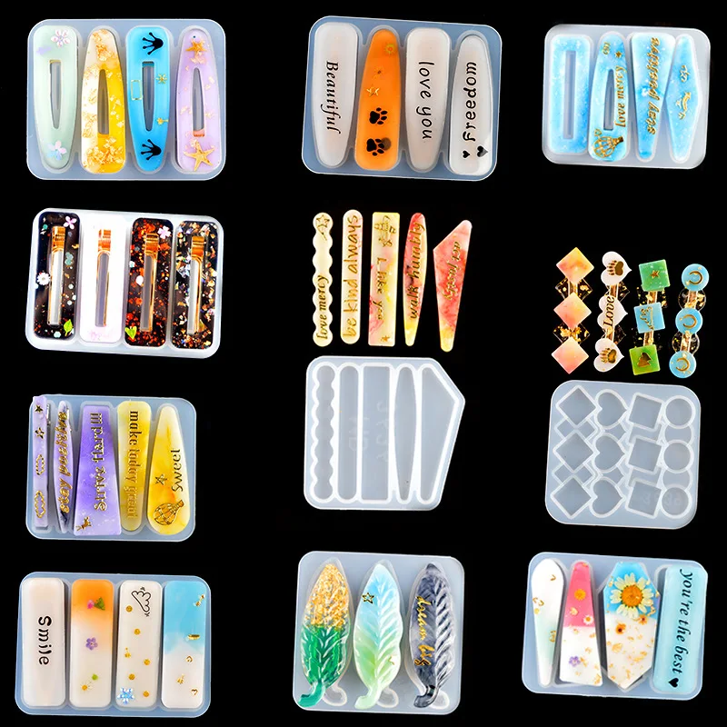Diy resina epóxi grampo de cab - Resin Art Stone avaliação e preço