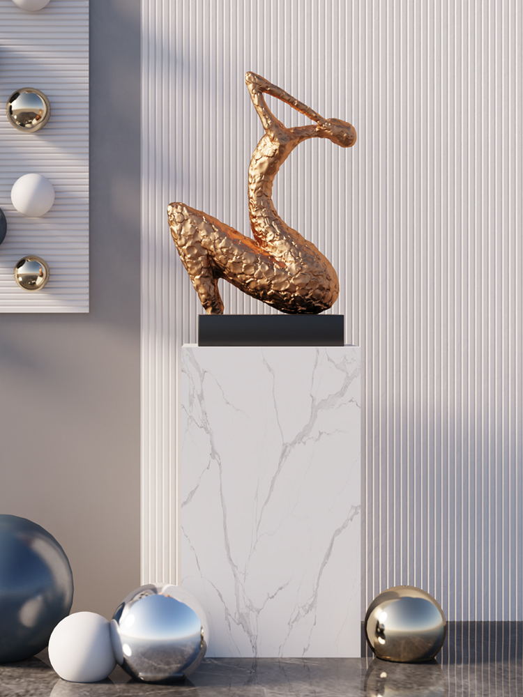 Estatuetas interiores abstrata - Resin Art In Floor avaliação e preço