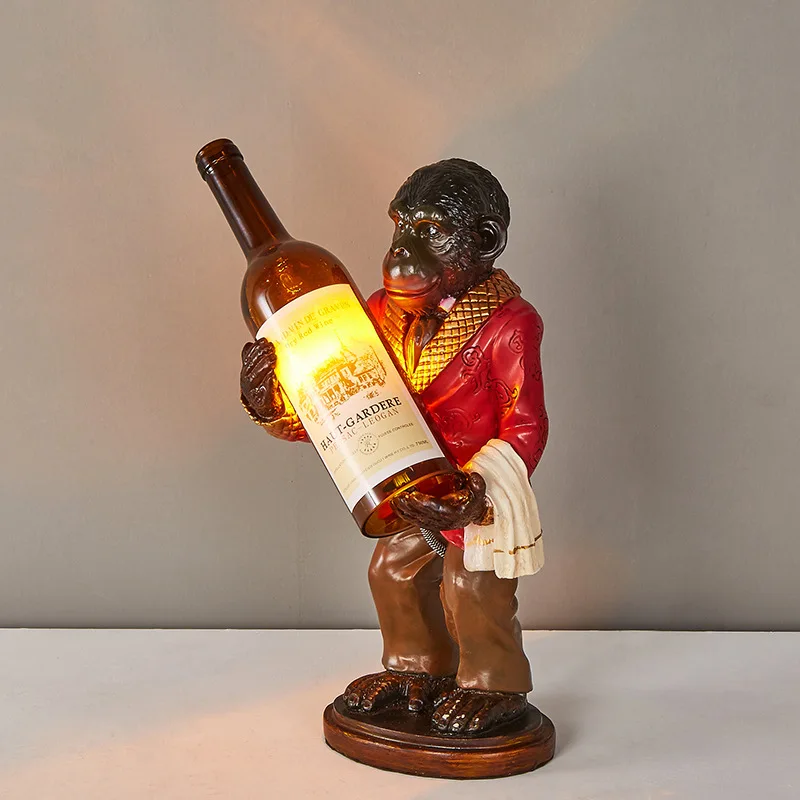 Retro macaco lâmpada do vintag - Resin Art In Floor avaliação e preço