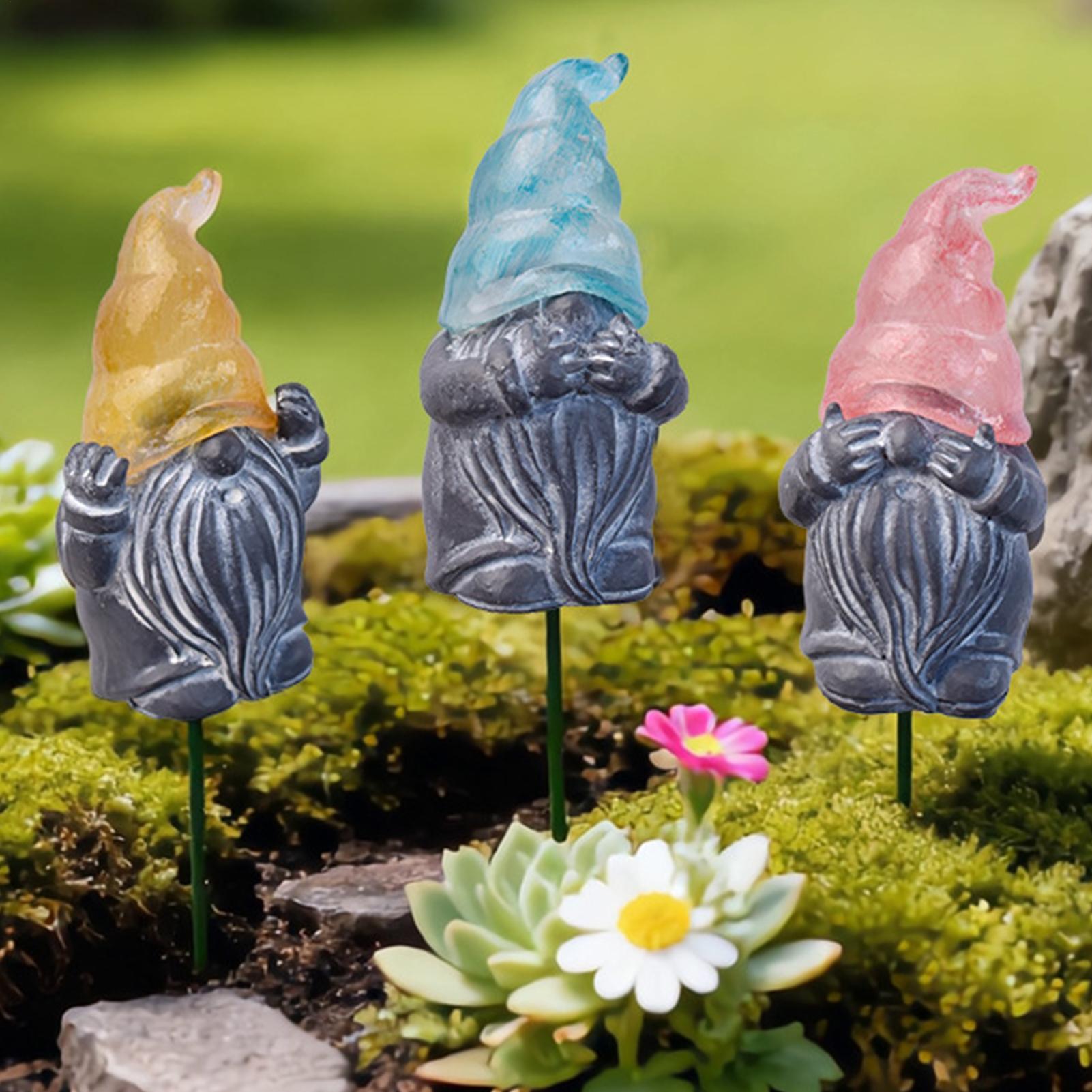 Estacas decorativas para jardi - Resin Art Flower avaliação e preço