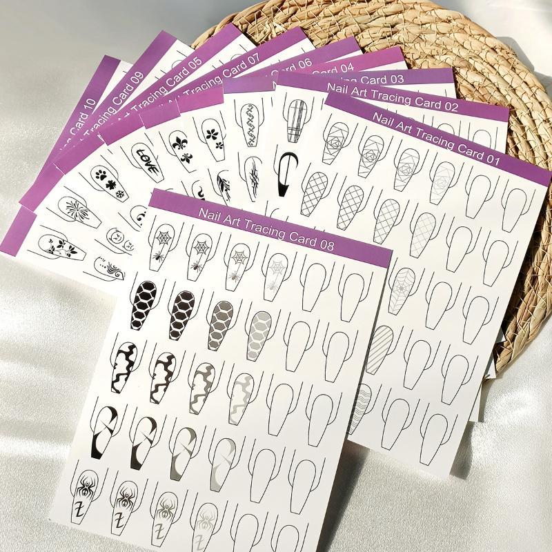 10 Peças de Papel para Prática - Resin Art Guide Book avaliação e preço