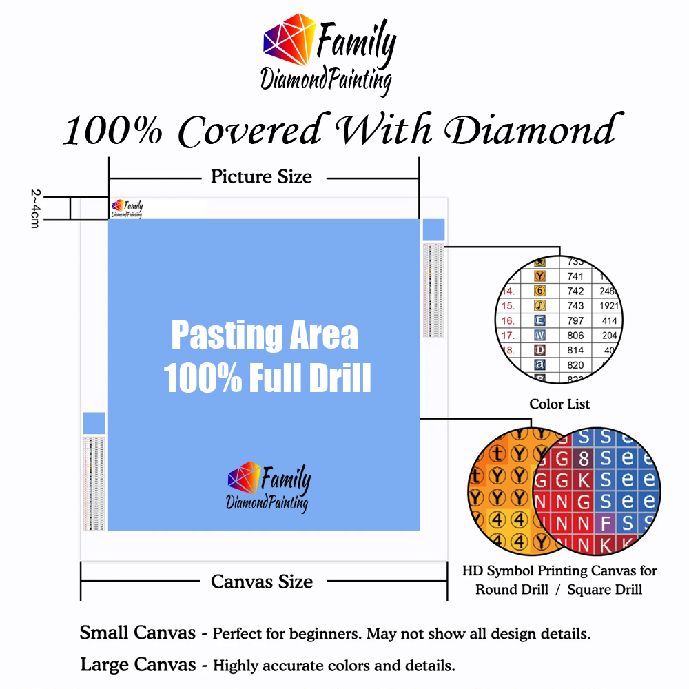 Pintura diamante família compl - Resin Art Kits avaliação e preço