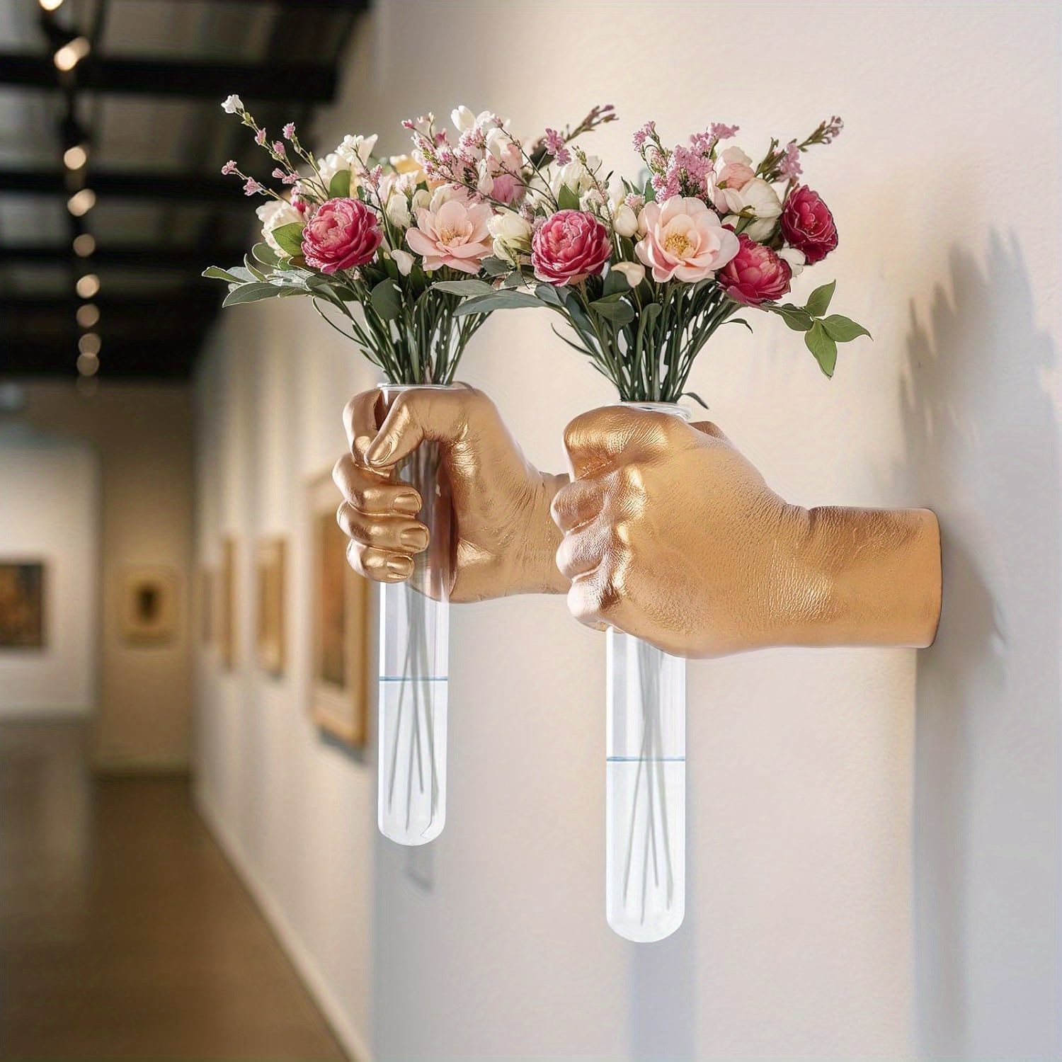 1 pçs escultura de arte de par - Resin Art Youtube avaliação e preço