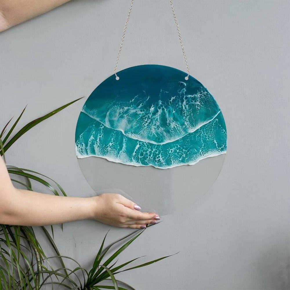 Cenário do oceano oceano-onda  - Resin Art Easy avaliação e preço