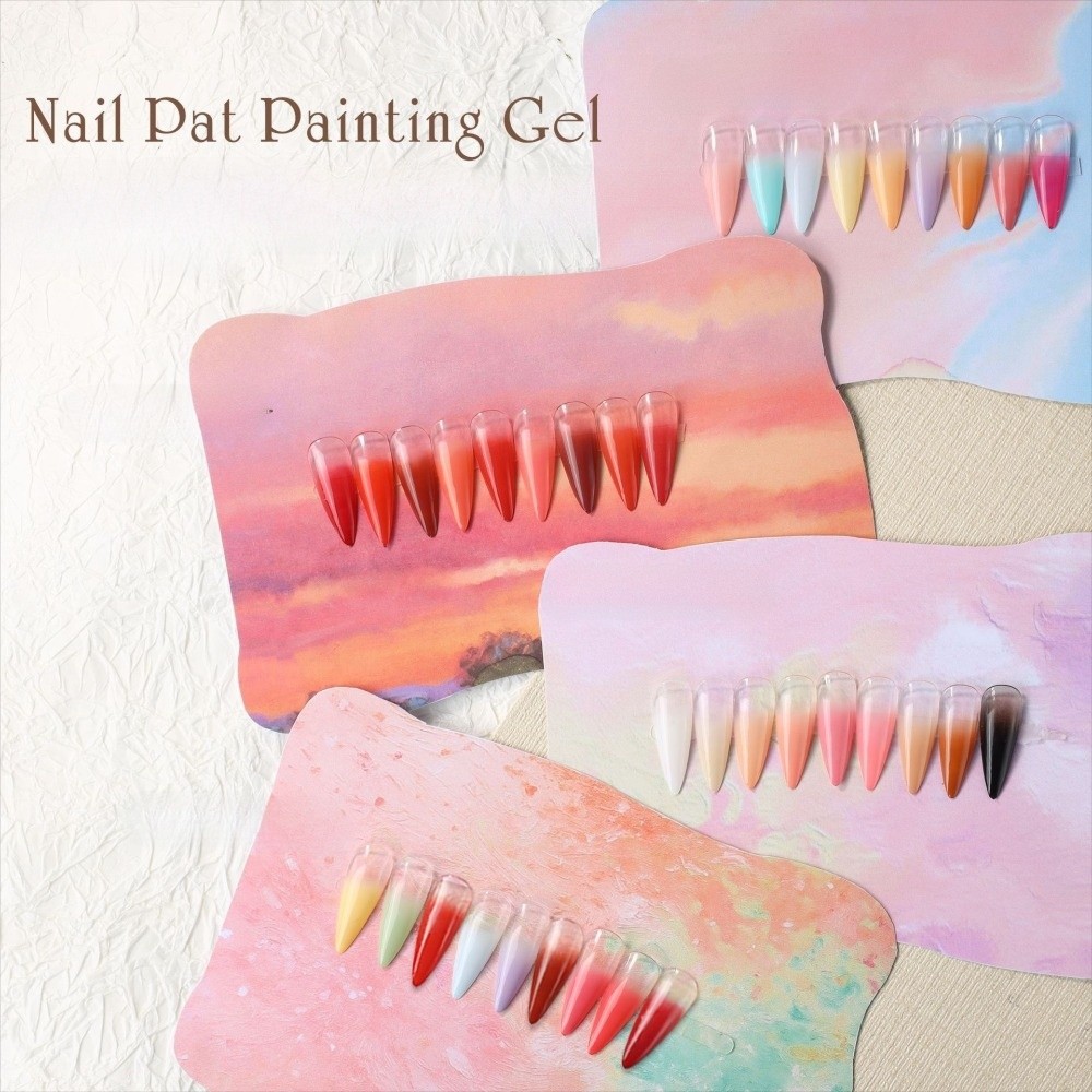 Mini 4 em 1 pat ombre gel unha - Resin Art Easy avaliação e preço