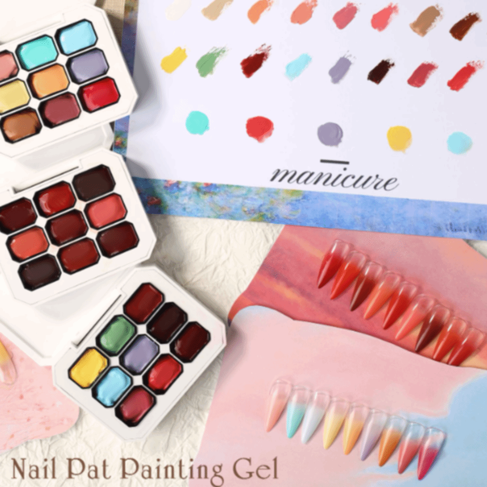 Mini 4 em 1 pat ombre gel unha - Resin Art Easy avaliação e preço