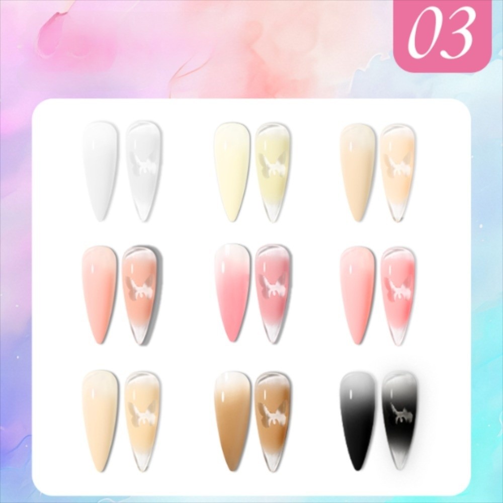 Mini 4 em 1 pat ombre gel unha - Resin Art Easy avaliação e preço