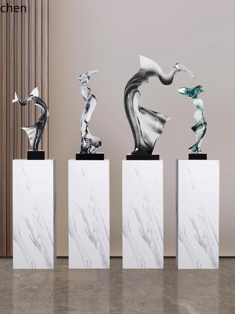 Escultura de resina transparen - Resin Art In Floor avaliação e preço