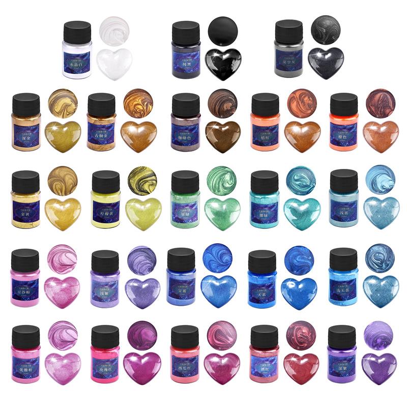Epoxy Resina Dye Set, Mica Em  - Pearl Powder Resin avaliação e preço
