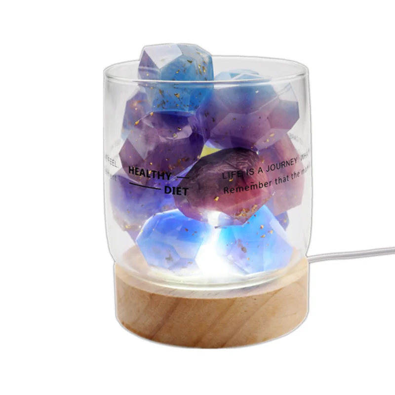 Diy cristal irregular pedra mo - Resin Art Stone avaliação e preço